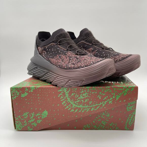 Hoka x Paria Farzaneh | Restore Chukka Sneakers in Chocolate Men's 9 Women's 10 - Picture 12 of 14